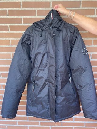 Abrigo Geographical Norway Talla L Negro