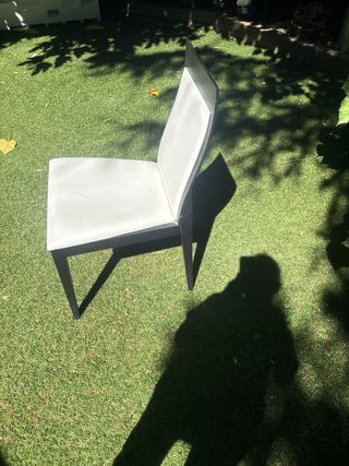 Sillas de comedor blancas y negras súper cómodas