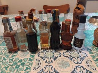 Bottigliette liquori da collezione