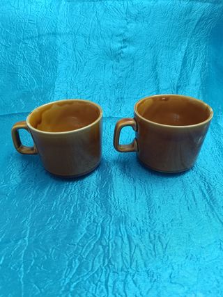 Juego de 2 tazas de cerámica