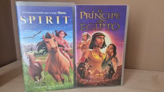 Películas VHS Disney, Warner Bros, Universal