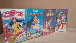 Películas VHS Disney, Warner Bros, Universal