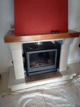 Chimenea de gas