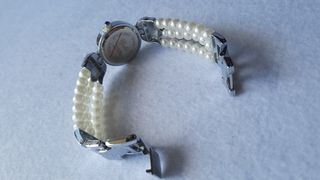 Orologio Yaki donna quarzo argento perla