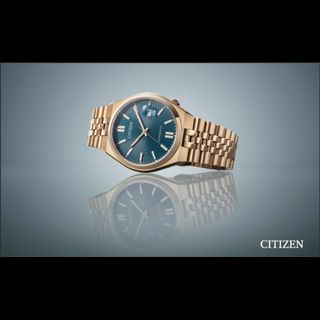 Citizen Automático Tsuyosa NK0023-57L Azul/Dorado