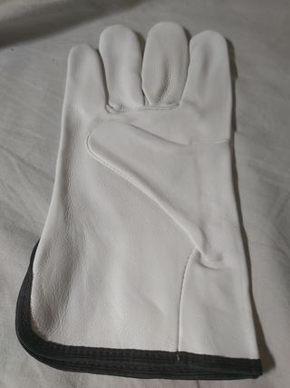 2 Pares Guantes Piel Flor Vacuno Kevlar