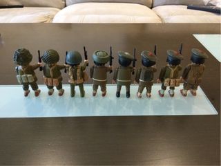 Playmobil Militares 2ª Guerra Mundial 9€unidad