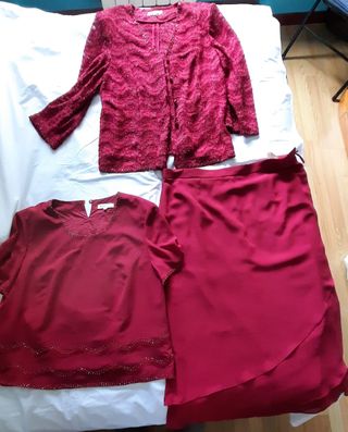 Conjunto fiesta 3 piezas señora