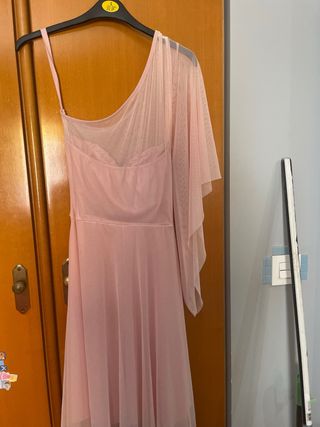 Vestido rosa de fiesta