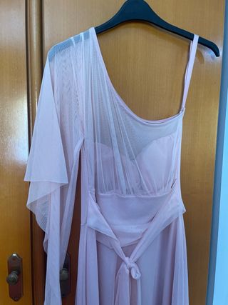 Vestido rosa de fiesta