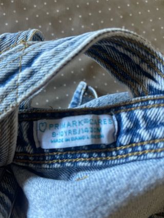 Peto vaquero niña