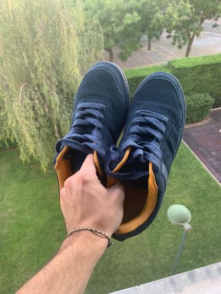 Zapatillas PONY azul marino retro vintage