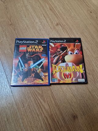 Juegos PS2: Lego Star Wars y Rayman M