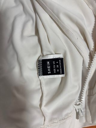 Chaqueta Deportiva Blanca Poco Usada