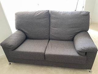 Sofá de 2 plazas gris