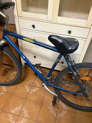 Bicicleta Montaña Azul