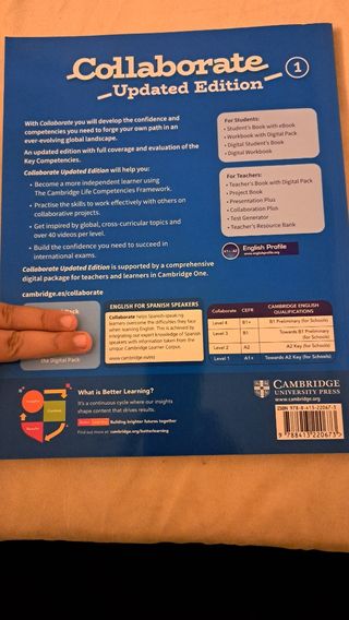 Libro Cambridge 1°ESO Student's Book nuevo