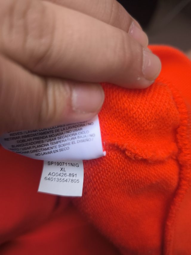 Sudadera Jordan Edición Especial Naranja