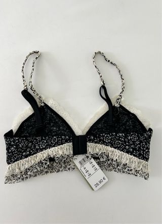 Reggiseno Intimissimi nero con pizzo