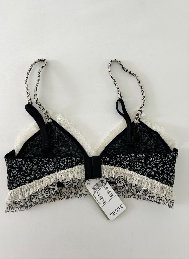 Reggiseno Intimissimi nero con pizzo