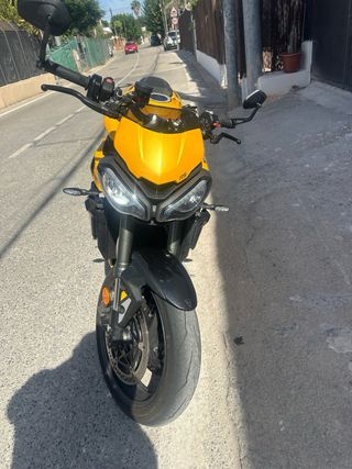 Triumph 765 RS Moto tubo escape completo homologad