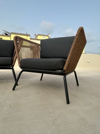 Juego de terraza con mesa