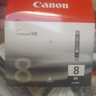 17 cartucce d'inchiostro nero Canon CLI-8BK - Nuove