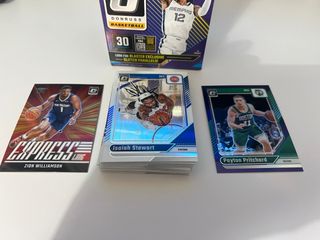 Colección cartas NBA Donruss Optic