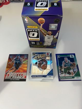 Colección cartas NBA Donruss Optic