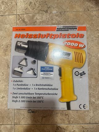 Pistola de calor Bruder Mannesmann 2000W
