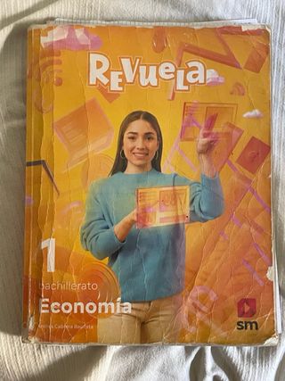 Libro  de 1 de bachillerato de economia analla