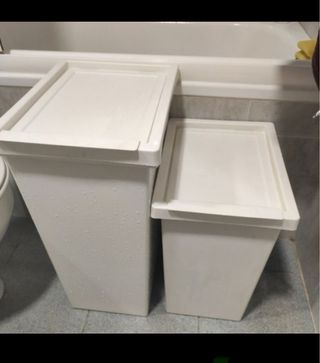 Cubo blanco IKEA