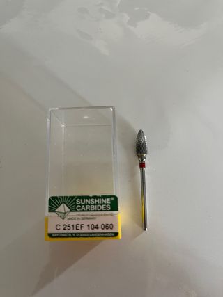 Kit de fresas para prótesis dentales