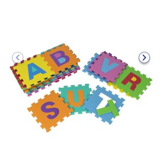 Alfombra Puzzle Letras