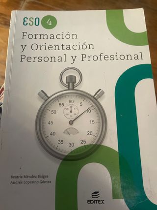 Formación y orientación personal y profesional ...