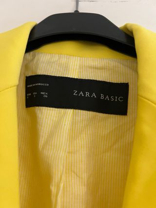 Americana Zara Amarilla