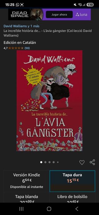 l'àvia gàngster tapa dura