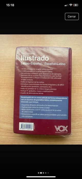 Diccionario Ilustrado Latín. Latino-Español/ Es...