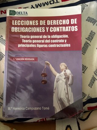 LECCIONES DE DERECHO DE OBLIGACIONES Y CONTRATOS