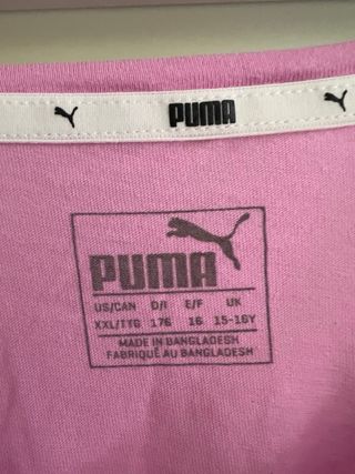 Camiseta Puma Rosa