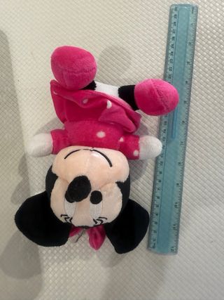 Peluche Minnie Mouse vestito pois rosa