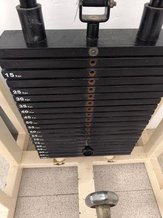 Máquina de gimnasio jalón al pecho Dorsalera,