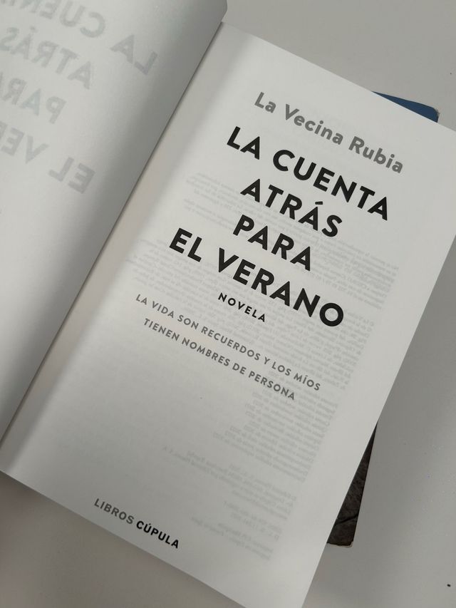 Novela la Vecina Rubia, La cuenta atrás para el ..