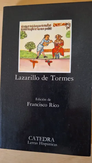 Libro El lazarillo de Tormes