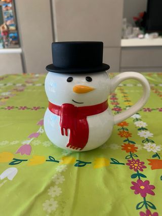 Tazza Pupazzo di Neve Ceramica