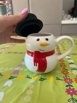 Tazza Pupazzo di Neve Ceramica