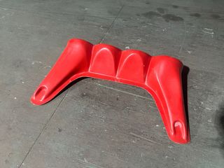 Faros de rally rojos