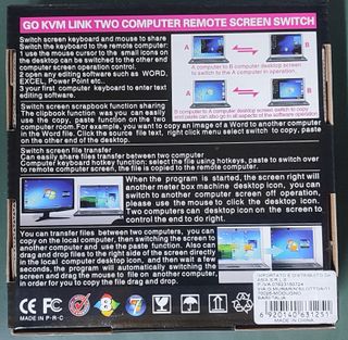 GO KVM LINK Switch 2 PC