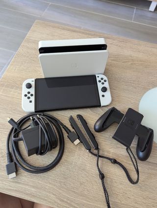 Nintendo Switch OLED Blanca