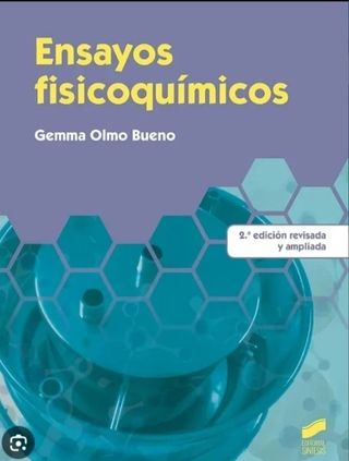 Libro ensayos fisicoquímicos